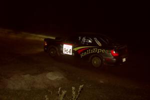 Dave Anton / Andrew Coombs Subaru WRX on SS5, Ranch Plus.