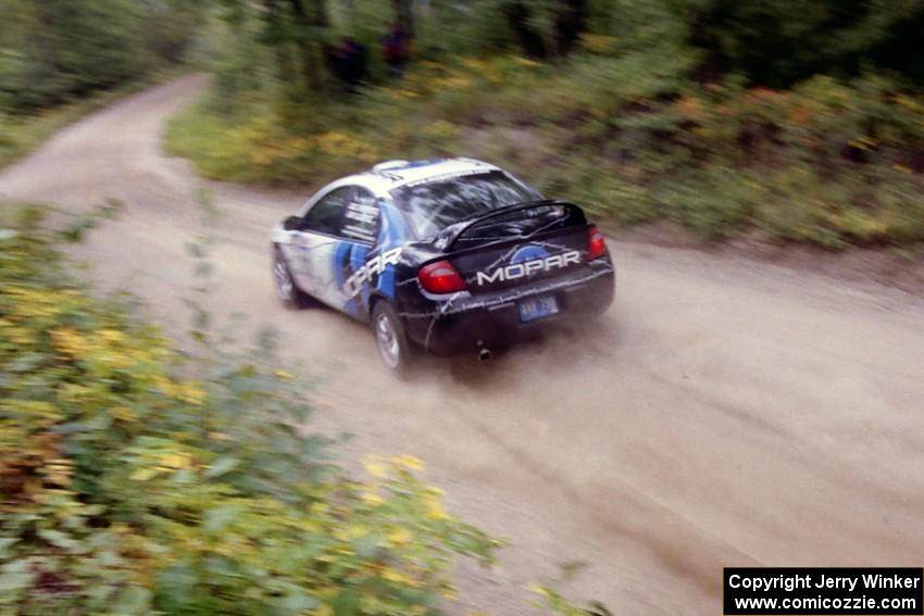 Doug Shepherd / Pete Gladysz Dodge SRT-4 on Halverson Lake, SS1.