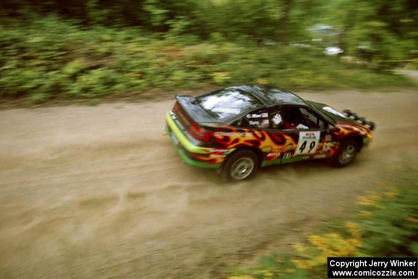 Sans Thompson	/ Craig Marr Mitsubishi Eclipse on Halverson Lake, SS1.