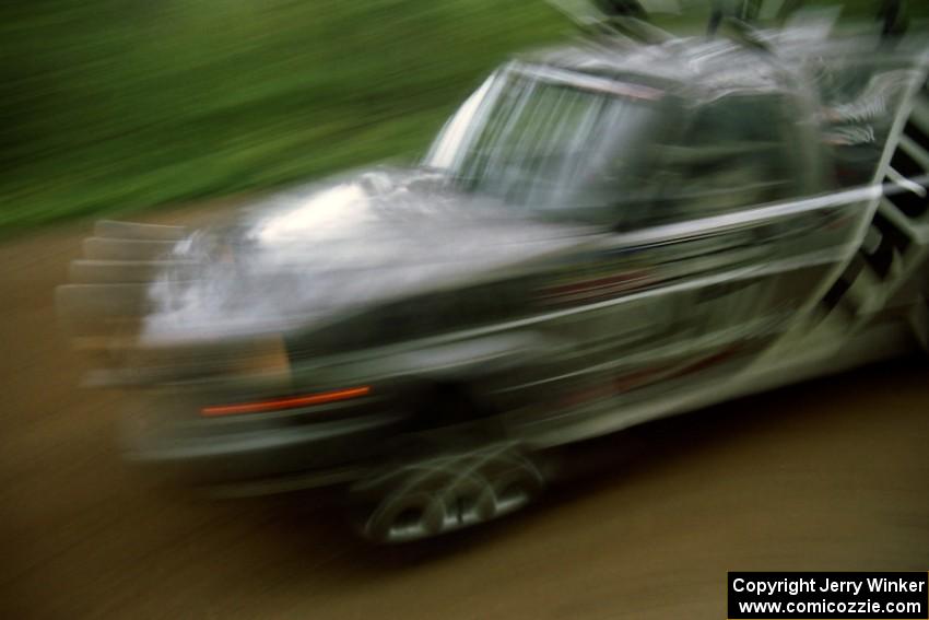 Brooks Freehill / Sean Elliot VW Jetta on Halverson Lake, SS1.