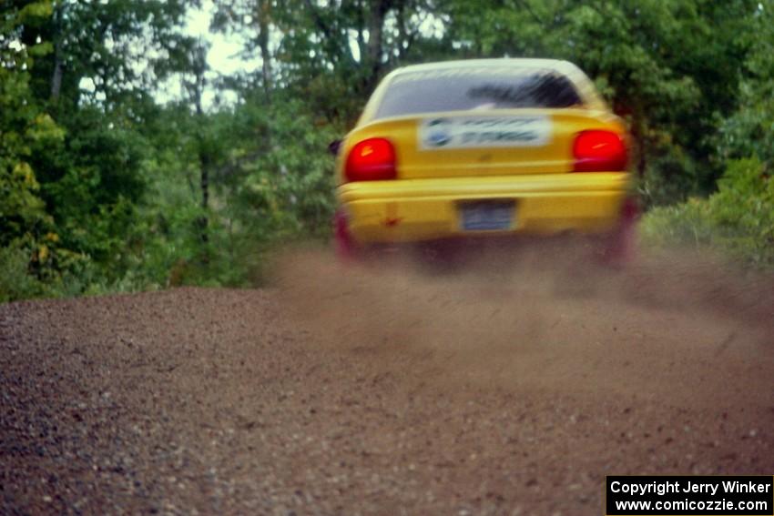 Adam Boullion / Phil Boullion Dodge Neon on Halverson Lake, SS1.