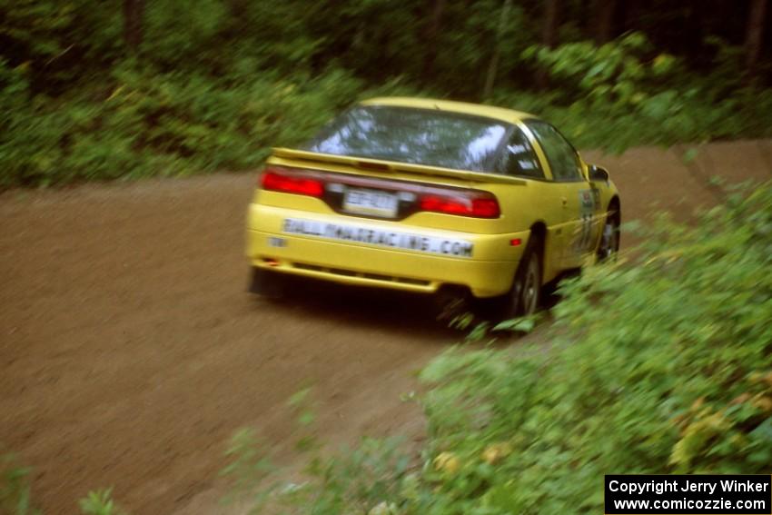 Roland McIvor / Brendan Bohan Eagle Talon on Halverson Lake, SS1.