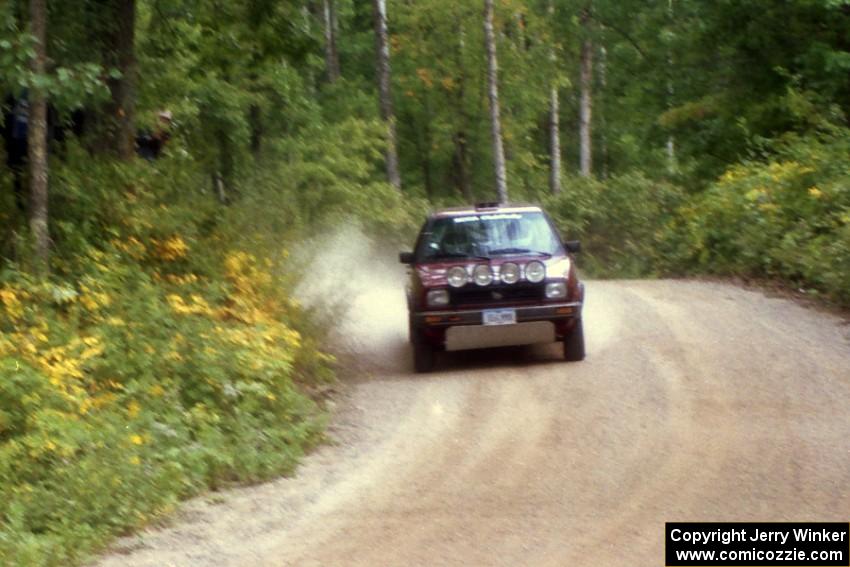 Matt Bushore / Alin Dragoiu VW Jetta on Halverson Lake, SS1.