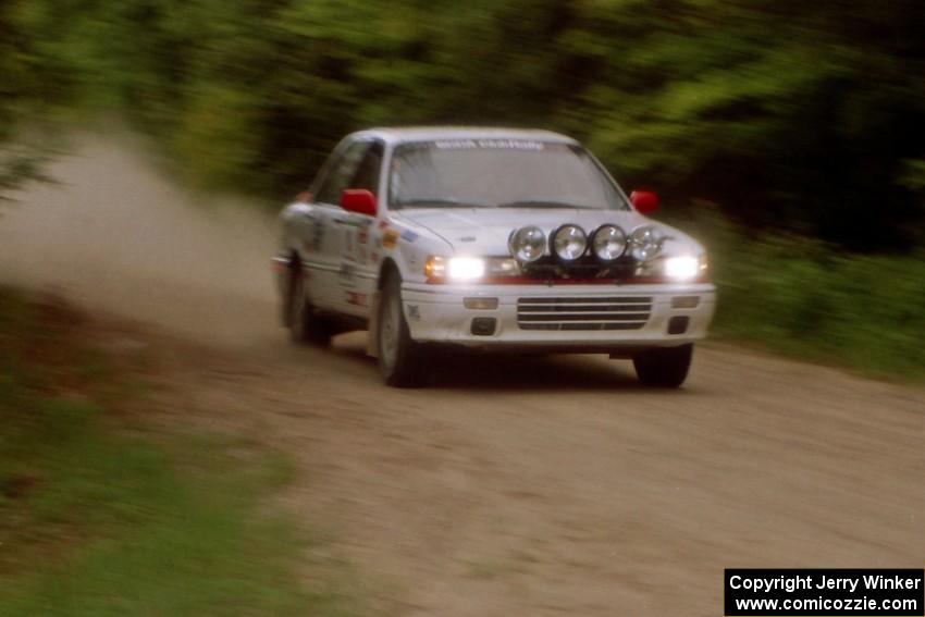 Todd Jarvey / Rich Faber Mitsubishi Galant VR4 was Car 0 for the event