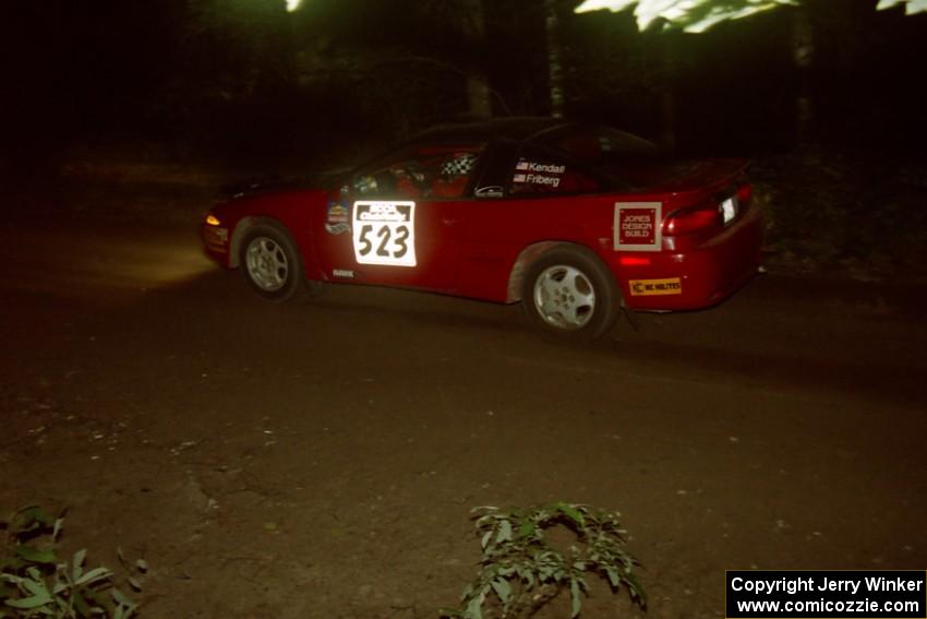 Cary Kendall / Scott Friberg Eagle Talon on SS4, Blue Trail.