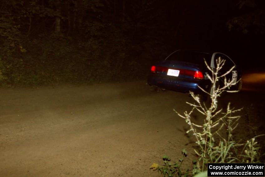 Micah Wiitala / Jason Takkunen Saturn SL2 on SS4, Blue Trail.