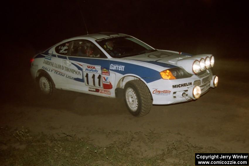 John Lloyd / Pauline Gullick Hyundai Tiburon on SS5, Ranch Plus.