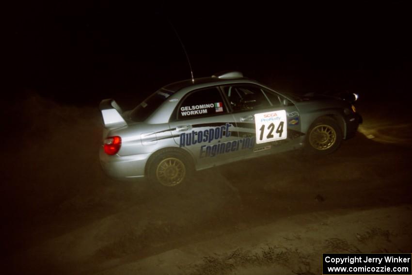 Peter Workum / Alex Gelsomino Subaru WRX STi on SS5, Ranch Plus.