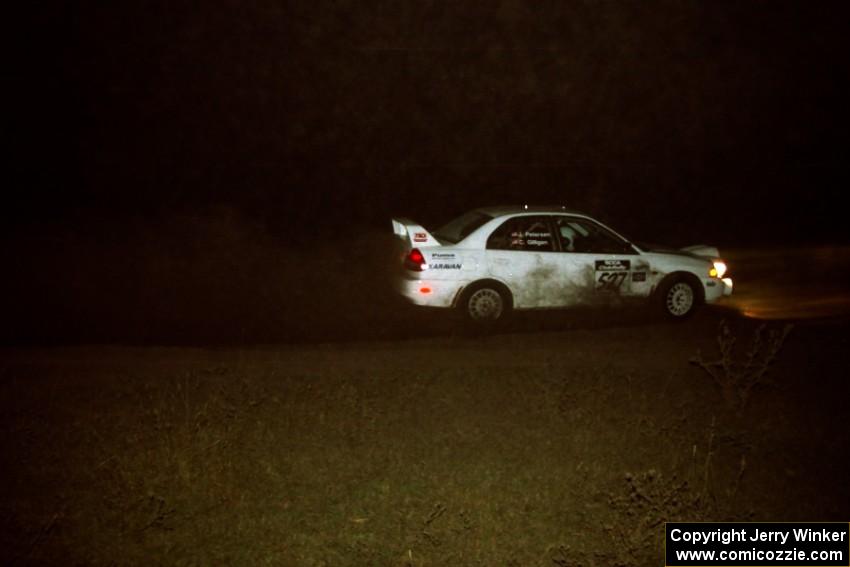 Chris Gilligan / Joe Petersen Mitsubishi Lancer Evo IV on SS5, Ranch Plus.