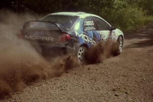 Doug Shepherd / Pete Gladysz Dodge SRT-4 at the SS9 (Heart Lake) spectator area.