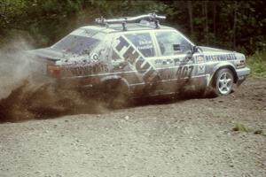 Brooks Freehill / Sean Elliot VW Jetta at the SS9 (Heart Lake) spectator area.