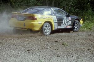 Eric Olson	/ Andrew Christ Eagle Talon at the SS9 (Heart Lake) spectator area.