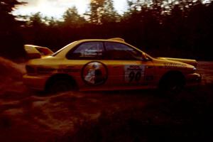 Lauchlin O'Sullivan / Scott Putnam Subaru Impreza on SS14, South Smoky Hills.