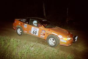 Bruce Davis / Jimmy Brandt Mitsubishi Eclipse on SS14, South Smoky Hills.