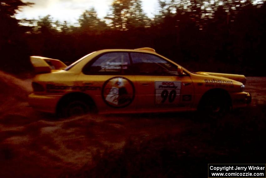 Lauchlin O'Sullivan / Scott Putnam Subaru Impreza on SS14, South Smoky Hills.