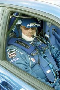 Jeff Secor navigated for Mark Utecht in Mark's Subaru WRX.