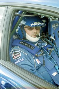 Jeff Secor navigated for Mark Utecht in Mark's Subaru WRX.