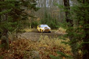 Doug Havir / Scott Putnam Subaru WRX STi near the start of SS1, Herman.