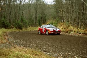 Cary Kendall / Scott Friberg Eagle Talon near the start of SS1, Herman.