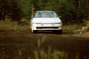 Chris Czyzio / Rob Bohn Mitsubishi Eclipse GSX near the start of SS1, Herman.