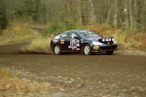 Eric Heitkamp / Shannon Lafferty Acura RSX near the start of SS1, Herman.