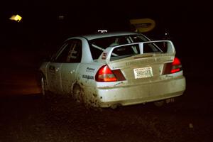 Chris Gilligan / Joe Petersen Mitsubishi Lancer Evo IV on SS3, Estes Lake.