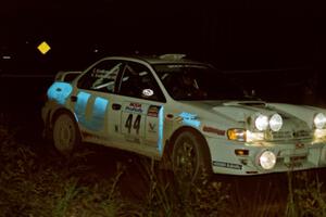 Henry Krolikowski / Cindy Krolikowski Subaru WRX on SS3, Estes Lake.