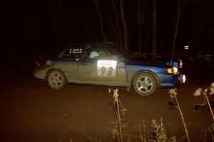 Bob Olson / Rebecca Greek Subaru Impreza 2.5RS on SS3, Estes Lake.