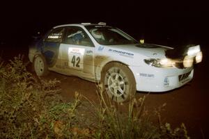 Eric Burmeister / Dave Shindle Mazda Protege MP3 on SS3, Estes Lake.