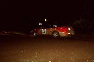 Bruce Davis / Jimmy Brandt Mitsubishi Eclipse on SS3, Estes Lake.