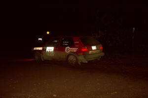 Mark Brown / Ole Holter VW GTI on SS3, Estes Lake.