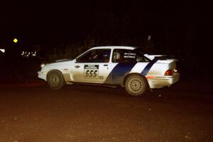 Colin McCleery / Nancy McCleery Ford Merkur XR4Ti on SS3, Estes Lake.