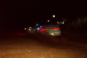 Spencer Prusi / Chuck Kinnunen Honda CRX on SS3, Estes Lake.