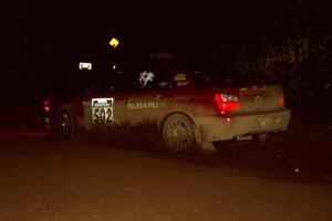 Bryan Pepp / Jerry Stang Subaru WRX on SS3, Estes Lake.