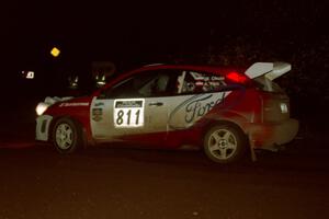 Wojtek Okula / Adam Pelc Ford Focus on SS3, Estes Lake.