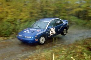 Micah Wiitala / Jason Takkunen Saturn SL2 on SS8, Gratiot Lake.