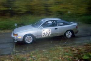 Eric Langbein / Jeremy Wimpey Toyota Celica All-Trac on SS8, Gratiot Lake.