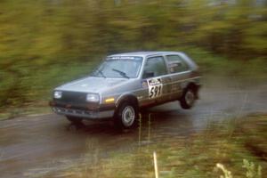 Dave Cizmas / Brady Sturm VW GTI on SS8, Gratiot Lake.