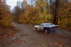 Matt Huuki / Josh Van Den Heuvel Eagle Talon TSi on SS8, Gratiot Lake.