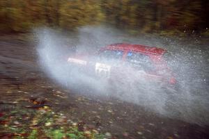 Mark Brown / Ole Holter VW GTI on SS8, Gratiot Lake.