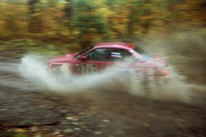 Bryan Pepp / Jerry Stang Subaru WRX on SS8, Gratiot Lake.