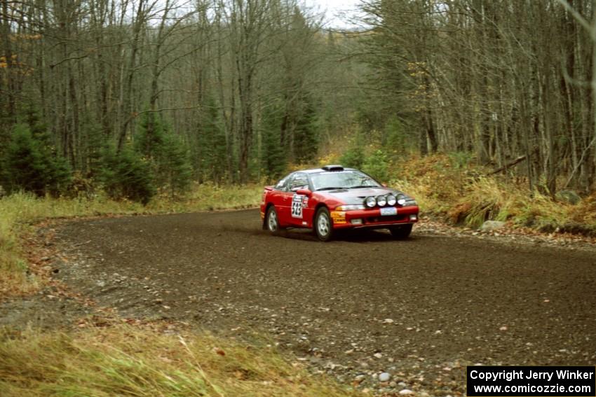 Cary Kendall / Scott Friberg Eagle Talon near the start of SS1, Herman.