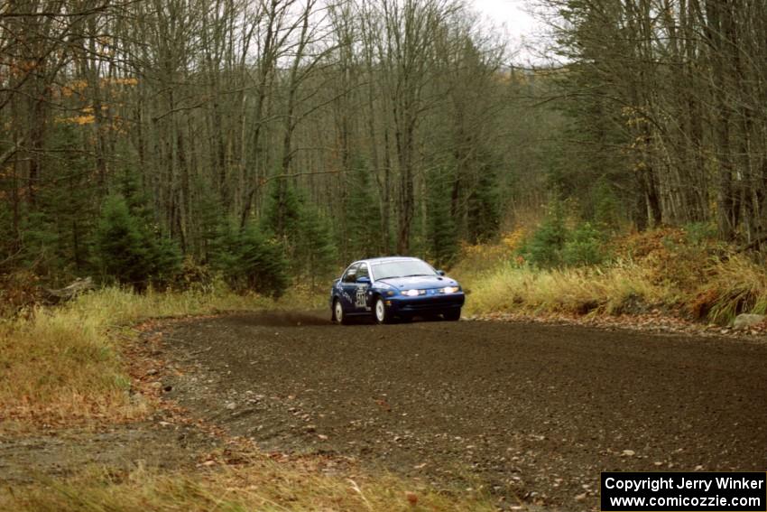 Micah Wiitala / Jason Takkunen Saturn SL2 near the start of SS1, Herman.