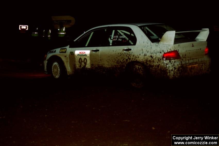 Matt Iorio / Philip Ho Mtsubishi Lancer Evo VII on SS3, Estes Lake.