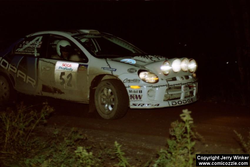 Doug Shepherd / Pete Gladysz Dodge SRT-4 on SS3, Estes Lake.