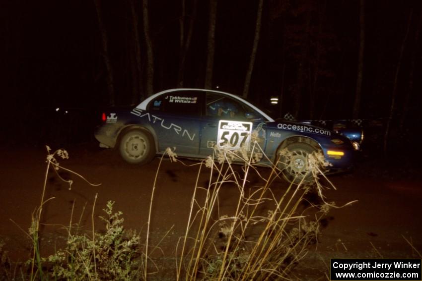 Micah Wiitala / Jason Takkunen Saturn SL2 on SS3, Estes Lake.