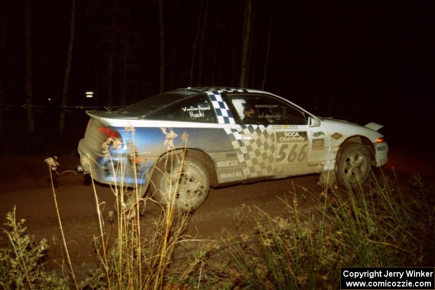 Matt Huuki / Josh Van Den Heuvel Eagle Talon TSi on SS3, Estes Lake.