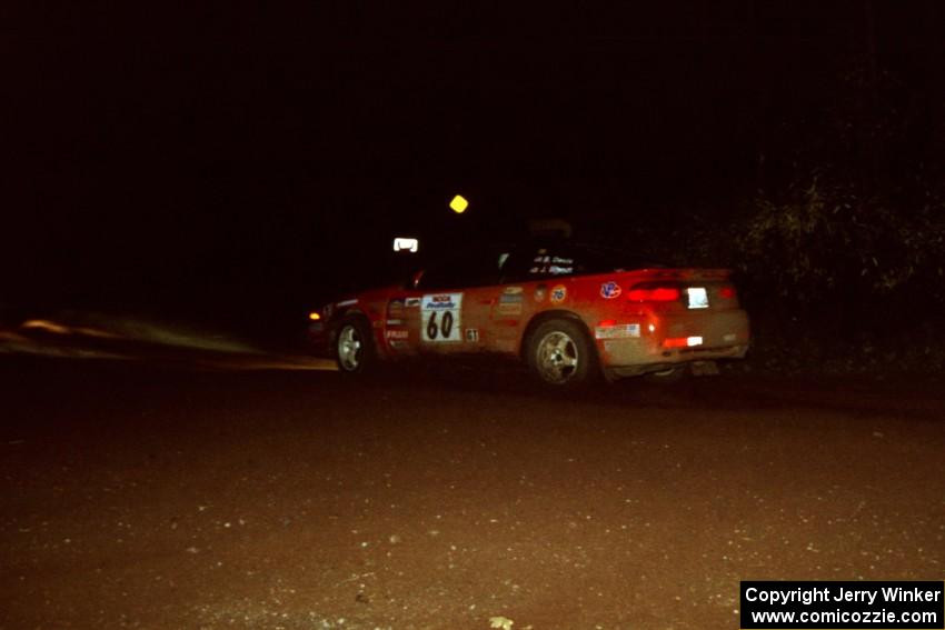 Bruce Davis / Jimmy Brandt Mitsubishi Eclipse on SS3, Estes Lake.