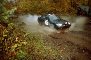 Erick Murray / Barry Ptak Subaru Legacy on SS8, Gratiot Lake.