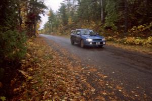 Justin Wollerman / Brian Scott Subaru Impreza 2.5RS on SS13, Burma II.